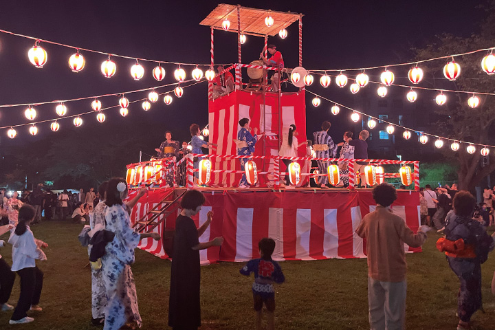 花見川団地の夏祭り